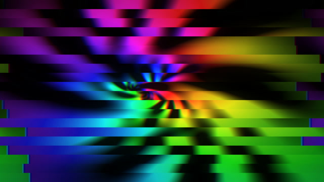 Neon Tunnel Light Rush - 4K 60fps ProRes 4444 VJ Loop