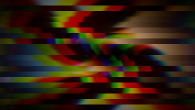 Neon Glitch Streaks - Vibrant Digital VJ Loop