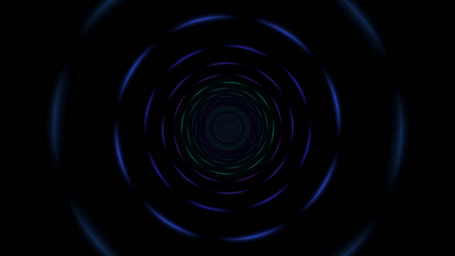 Deep Blue Spiral Vortex - 4K Seamless Loop VJ Background