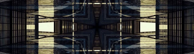 霓虹隧道鏡像十字網格 32:9 超級超寬螢幕 60fps 螢幕保護程式 VJ Loop