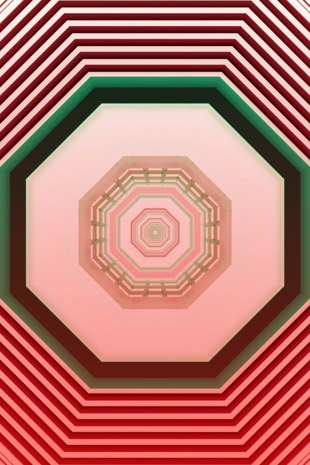 粉紅色霓虹隧道螢幕保護程式 60fps 2:3 相片直式 Vj Loop