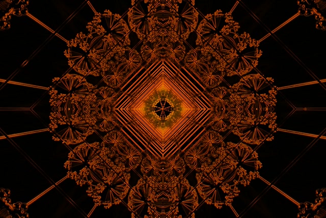 霓虹隧道分形萬花筒 3:2 Surface 60fps 屏保 VJ Loop