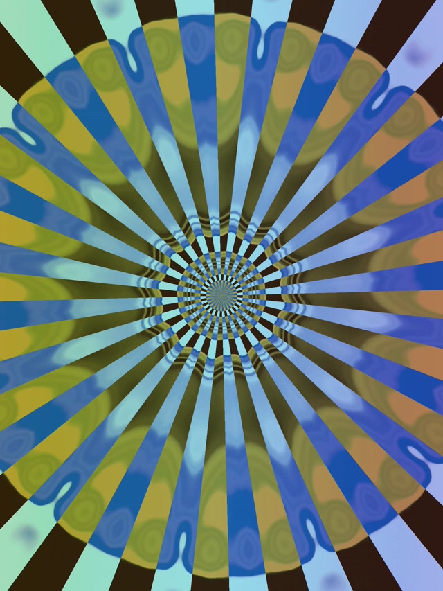 霓虹隧道萬花筒爆發 VJ Loop 3:4 iPad 直式 60fps 螢幕保護程式