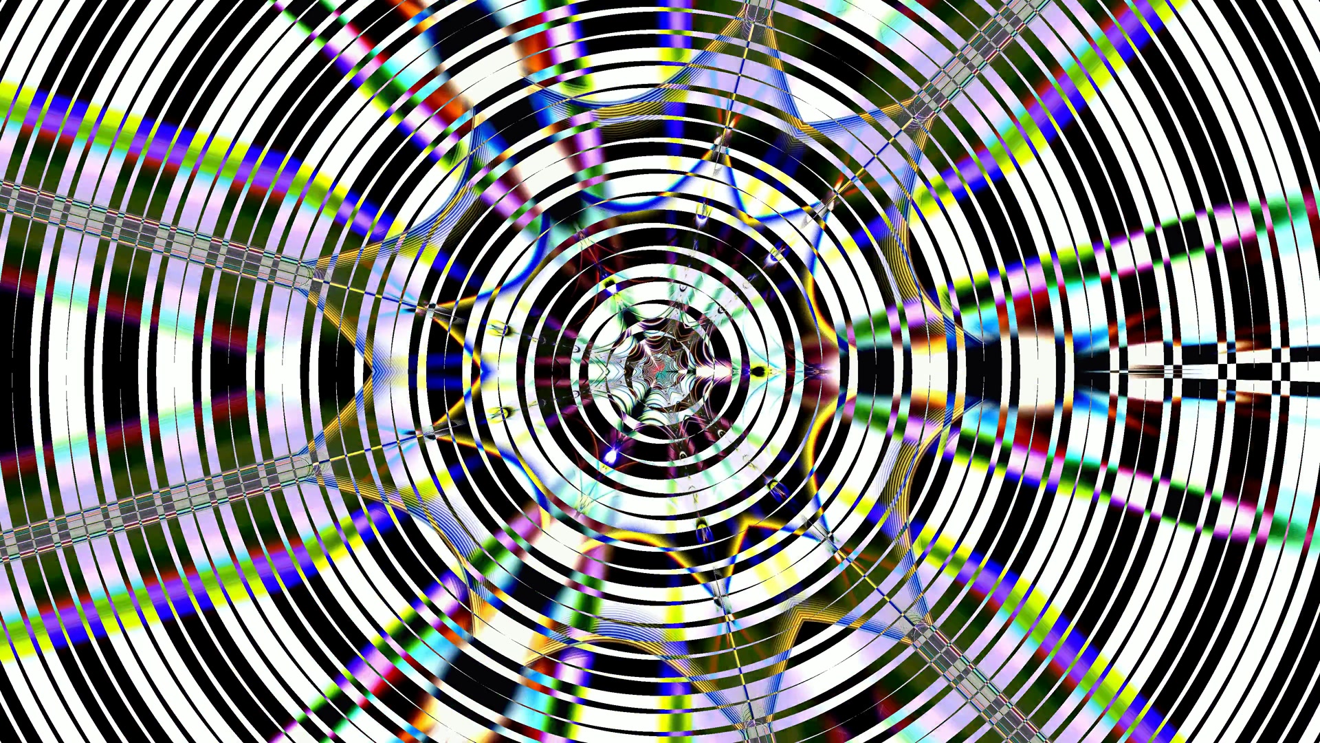 Colorful Neon Tunnel Motion Background 4K UHD 60FPS Screensaver Laptop