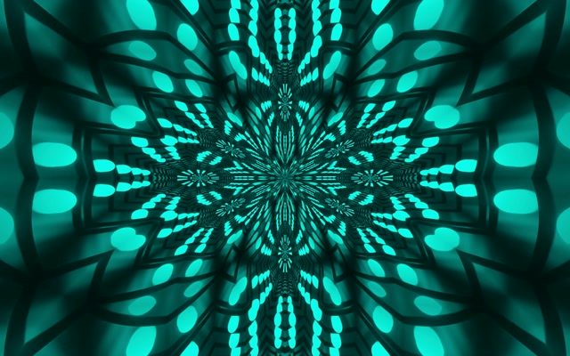 Neon Tunnel Red Fractal Kaleidoscope Vj Loop 16:10 macbook 60fps Screensaver