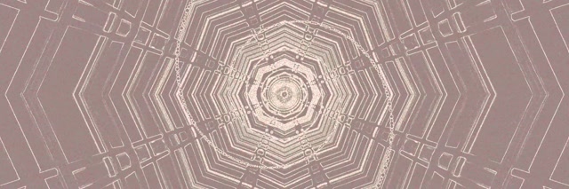 Neon Tunnel Octagon Vortex VJ Loop 3:1 Triple Wide 60fps Screensaver