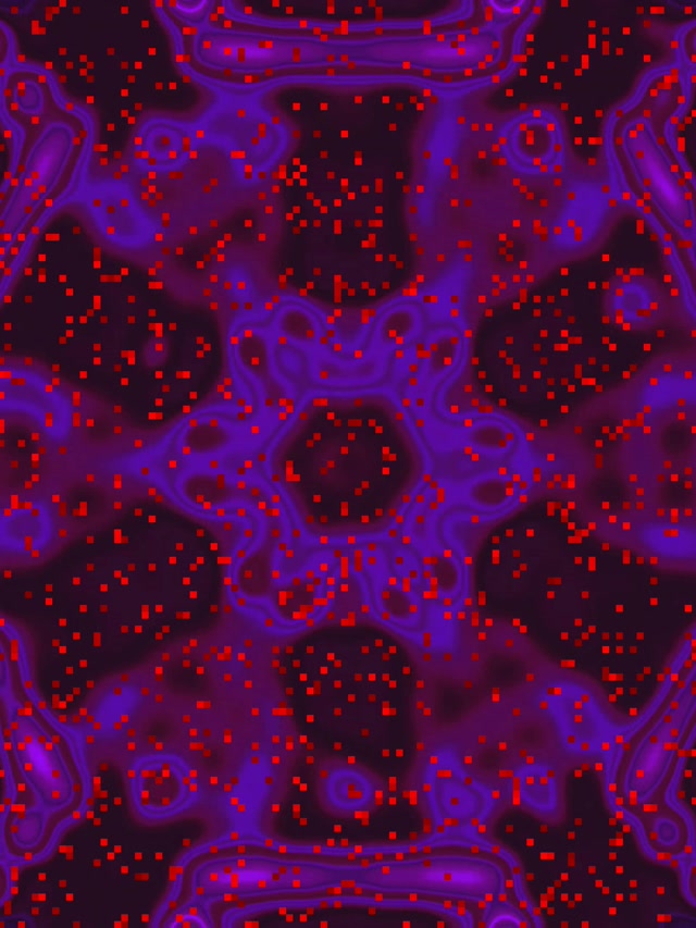 Neon Tunnel Purple Red Swirl Vj Loop 3:4 iPad Portrait 60fps Screensaver