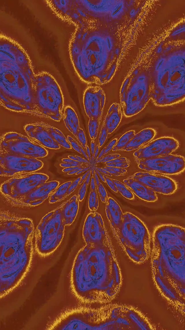 霓虹隧道花卉眼爆发 VJLoops 9:16 短视频 60fps 屏保