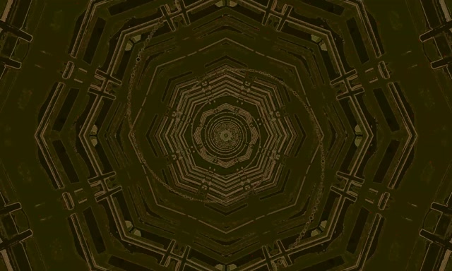 VJLoops 霓虹隧道八角螺旋 5:3 宽屏 60fps 屏保