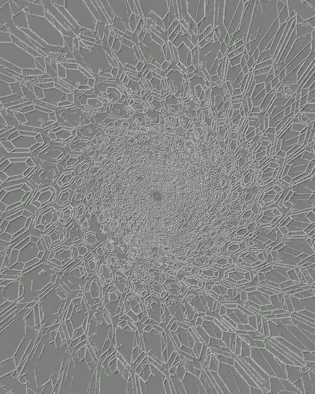 霓虹隧道水晶六边形涡流屏保 4:5 Instagram 60fps VJ Loop